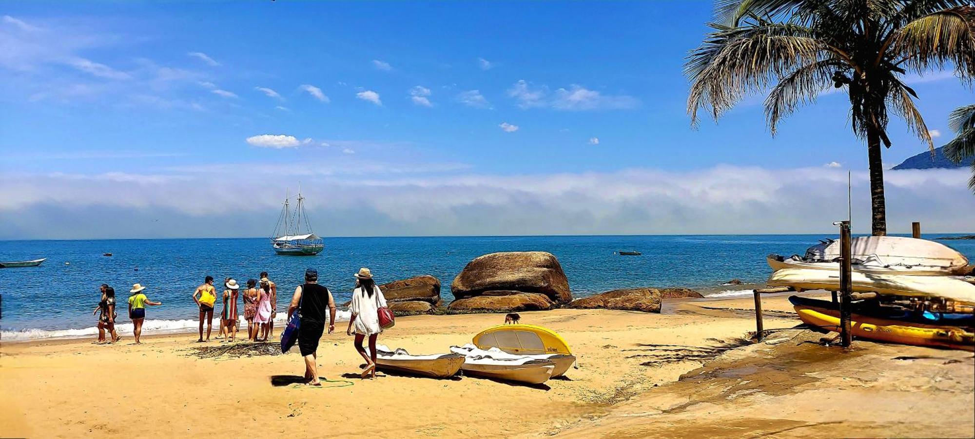 Pousada Sobre As Ondas De Picinguaba Exterior foto